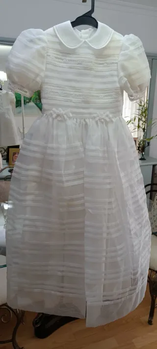Traje de Comunión Blanco con Diadema