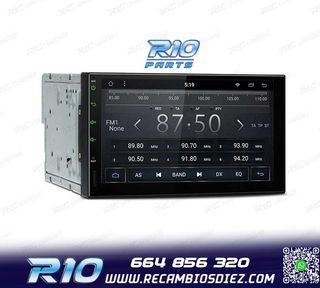 RADIO GPS ANDROID 8.1 7" OCTA-CORE 2DIN MULTIMEDIA PANTALLA