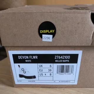 Botas Dr. Martens Blancas Talla 39. Nuevas