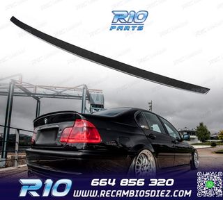 ALERON PESTAÑA BMW E46 BERLINA 98-05 CARBONO