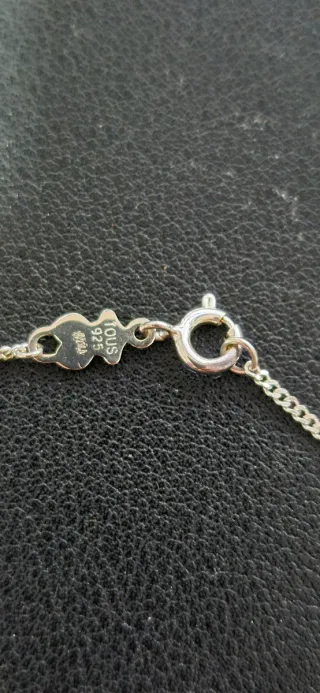 Collar Tous - Oso plateado