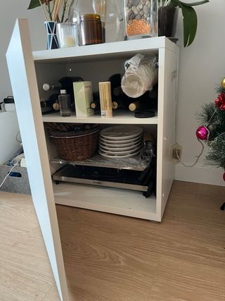 SET 3 MOBILI. Mobili TV IKEA BESTA Bianco.