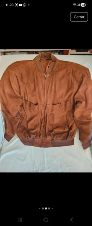 Cazadora ante Loewe Vintage Marrón