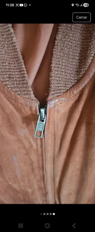 Cazadora ante Loewe Vintage Marrón