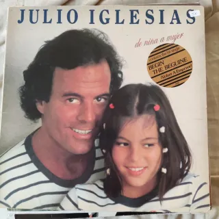 Vinilo Julio Iglesias De Niña A Mujer