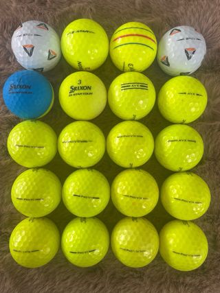 20 bolas  de Golf Titleist, Srixon, Callaway, Tayl