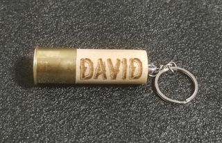 Llavero de cartucho personalizado