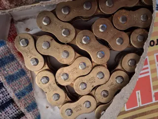 Corrente Moto MX Enduro 520 118L gold