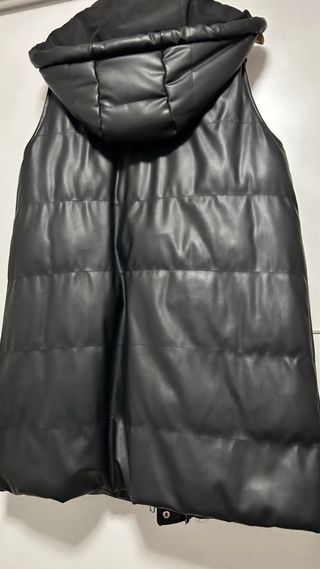 Chaleco acolchado Zara negro