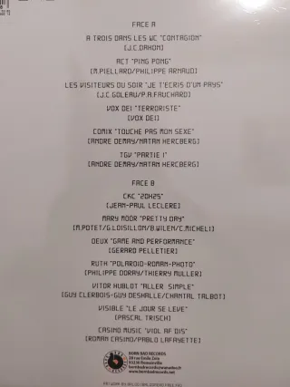 Vinilo BIPPP French Synth Nuevo Cerrado