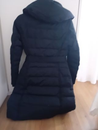 Plumifero largo mujer