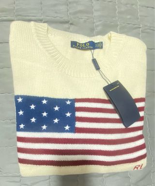 Jersey Polo Ralph Lauren bandera USA Talla S
