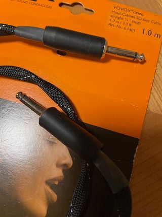 Cable VOVOX para altavoz guitarra/bajo/estudio