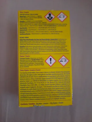 Tinte Iberia,  color chocolate