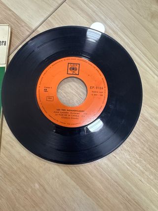 Vinilo Los Tres Sudamericanos EP 6124 CBS