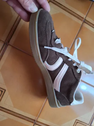 Zapatos Marrones y Beige