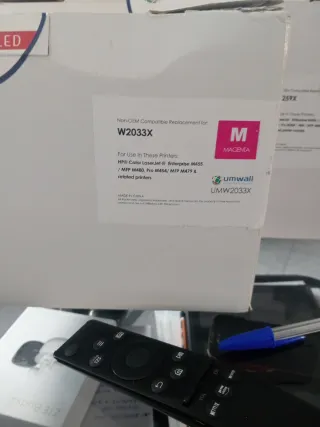 Cartucho Tinta Magenta W2033X HP (umwall) Nuevo