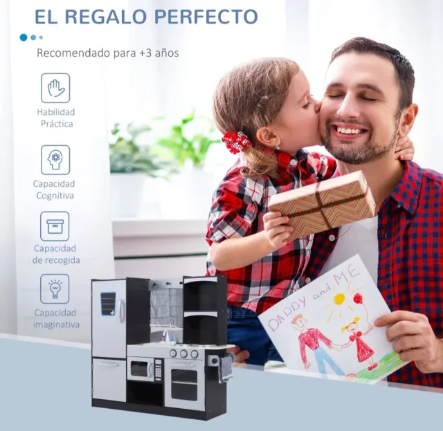 Cocinita infantil de madera