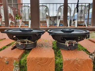 Altavoces Coche B&S Ovalados Negros 100w Y 50W