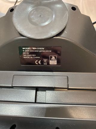 Volante Thrustmaster PS3/PS4 Hurricane Negro