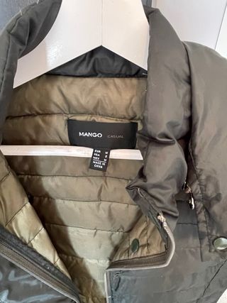 Plumífero ligero mujer Mango