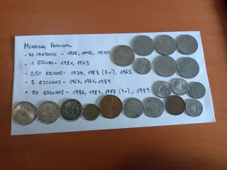 Monedas de Portugal