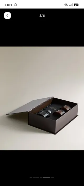 Cofre regalo Zara Home Salted Caramel NUEVO