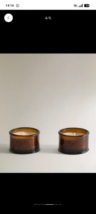 Cofre regalo Zara Home Salted Caramel NUEVO