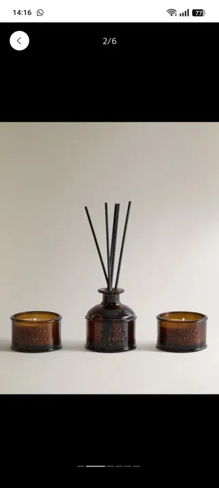 Cofre regalo Zara Home Salted Caramel NUEVO