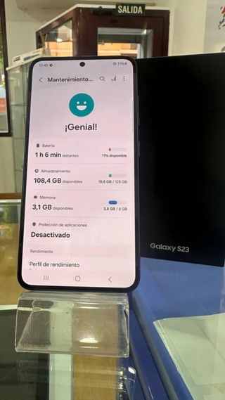 Samsung Galaxy S23 Nero 5G 128GB