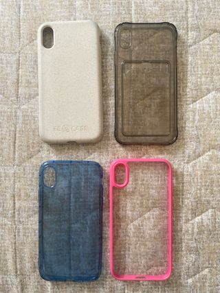 Fundas iPhone XR (4 unidades)