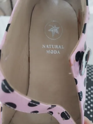 Zapatos Flamenca Lunares Rosa Talla 31