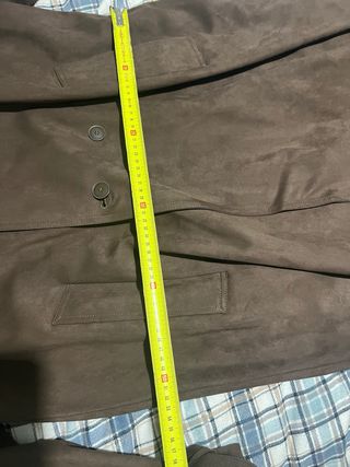 Abrigo Zara Marrón Hombre