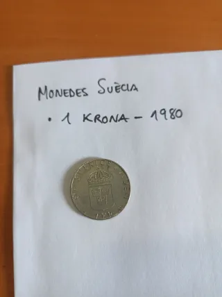 Monedas Suecia