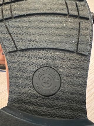 Botines piel caballero. LASOCKI marrones, talla 40