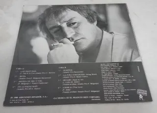 LP Vinilo Fantasia Occidental Silvio y Sacramento.