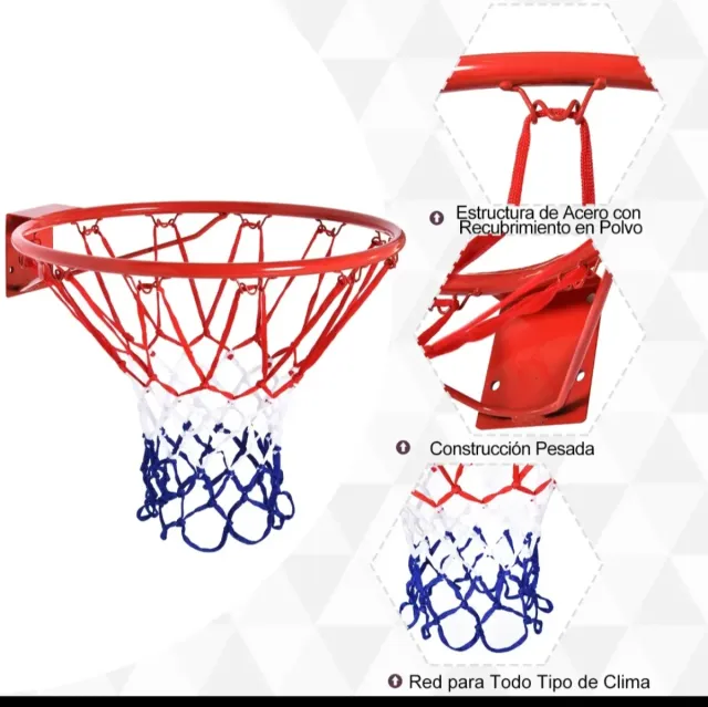 Canasta de baloncesto para pared