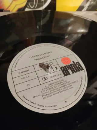Danza Invisible - Maratón LP