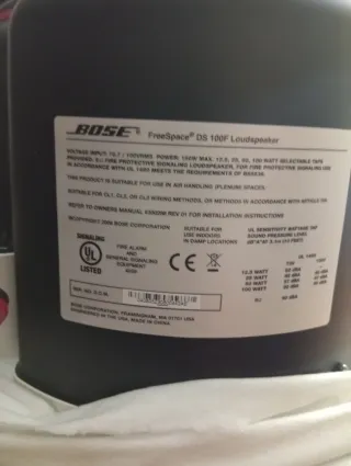 Altavoz Bose Freespace DS 100F