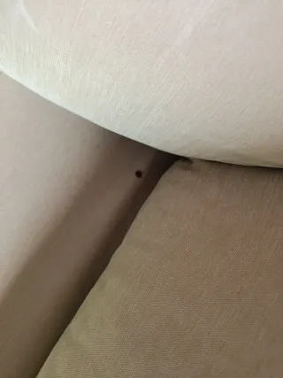 Sofá modular tela verde