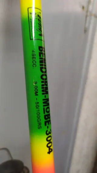 Caña de pescar telescópica con carrete