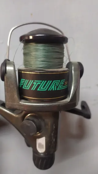 Caña de pescar telescópica con carrete