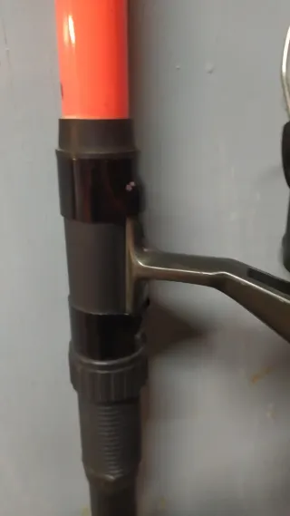 Caña de pescar telescópica con carrete