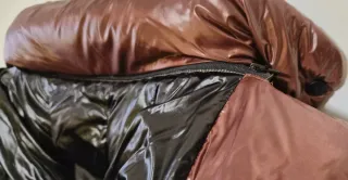 ADD Chaqueta Plumas Mujer Marrón