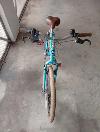 Bicicleta niña azul
