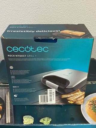 Sandwichera Cecotec Rock'nToast Grill  800W