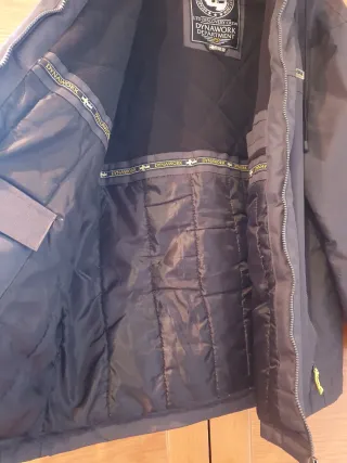 Chaquetón caballero gris