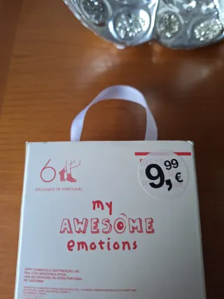 2 Pacotes 6 Pares Meias Criança Emoções ZIPPY