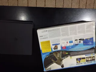 PS4 Slim 500GB Negra + 4 mandos+16 juegos......