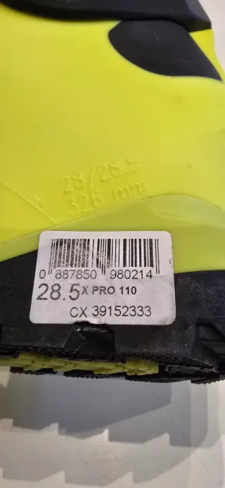 Salomon X Pro 110 scarponi da sci. Mai usati.